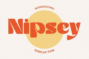Nipsey - Display Font Font Download