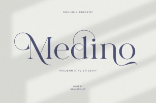 Medino // Modern Stylish Serif Font Download