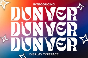 Dunver - Display Font Font Download