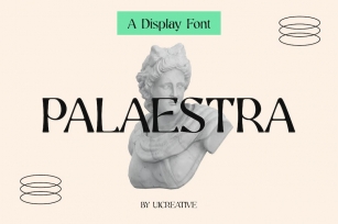 Palaestra Modern Display Serif Font Font Download