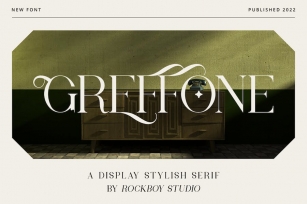 Greffone - Modern Stylish Font Download
