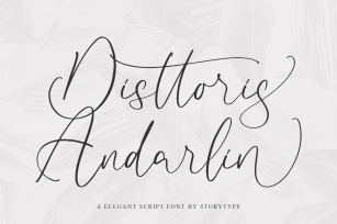 Disttoris Andarli Font Download