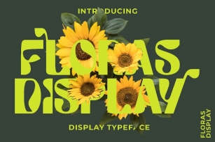 Floras Display - Display Font Font Download