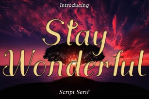 Stay Wonderful Font Download