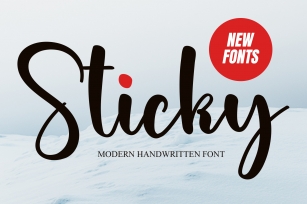 Sticky Font Download