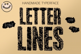Letter Lines Font Download