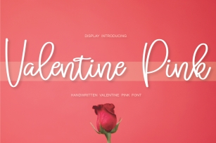 Valentine Pink Font Download