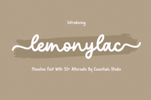 Lemonylac Font Download