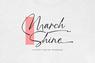 March Shine Font Download