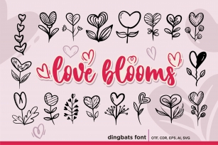 Love Blooms Font Download