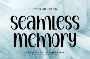 Seamless Memory Font Download