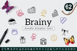 Brainy Dingbat Font Download