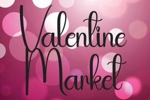 Valentine Market Font Download