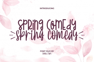 Spring Comedy Font Download