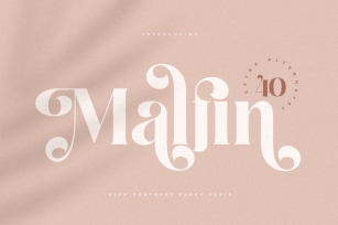 Malfin - Love Luxury Cursive Serif Font Download
