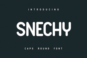 Snechy Round Font Download
