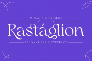 Rastaglion - Fluid Display Serif Font Download