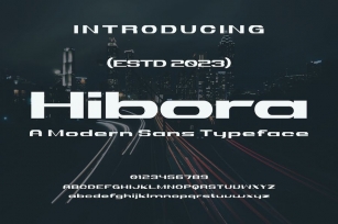 Hibora Font Font Download