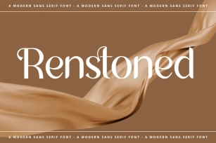 Renstoned - Elegant Sans Serif Font Download