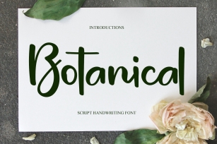 Botanical Font Download