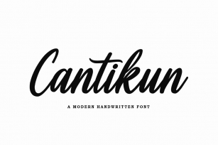 Cantikun Font Download