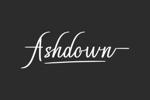 Ashdown Font Download