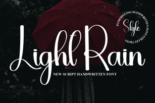 Light Rain Font Download