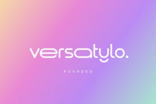Versatylo Rounded - Logo Font Font Download