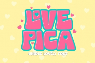 Love Pica - Lovely Valentine Font Font Download
