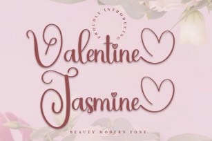 Valentine Jasmine Font Download