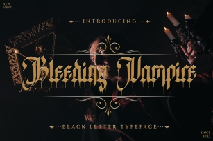 Bleeding Vampire Font Download