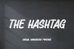 The Hashtag Font Download