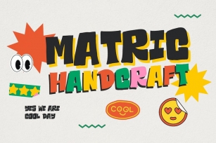 Matric Handcraft Font Download