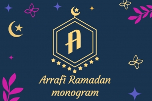 Arrafi Ramadan Monogram Font Download