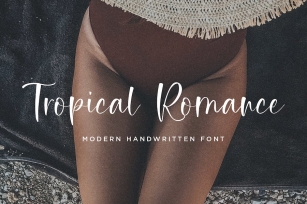Tropical Romance Script Font Font Download