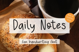 Daily Notes Font Download