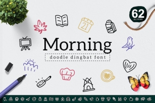 Morning Dingbat Font Download