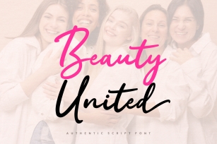 Beauty United Font Download