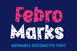 Febro Marks Font Download