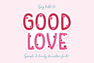 Good Love Font Download