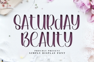 Saturday Beauty Font Download