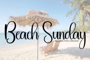 Beach Sunday Font Download
