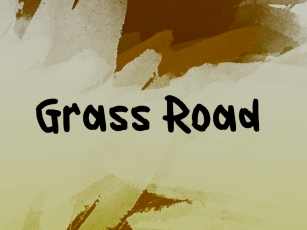 G Grass Road Font Download
