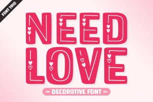 Need Love Font Download