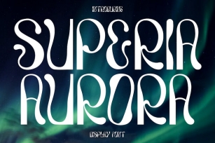 Superia Aurora - Display Font Font Download