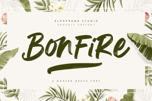 Bonfire Font Download