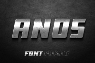 Anos Font Download