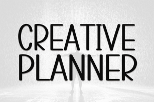 Creative Planner Font Download