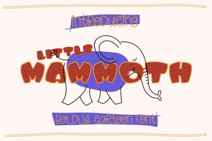 Little Mammoth Font Download