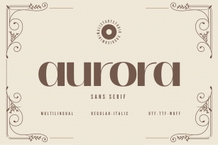 Aurora Font Download